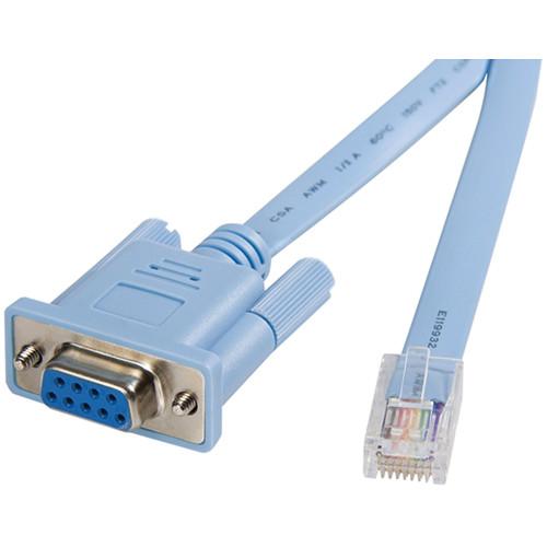 StarTech Ethernet Male to DB-9 Female Cisco Console Management Router Cable