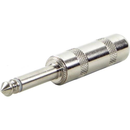Switchcraft 285L - 1 4" Mono Cable Plug With Nickel Metal Handle