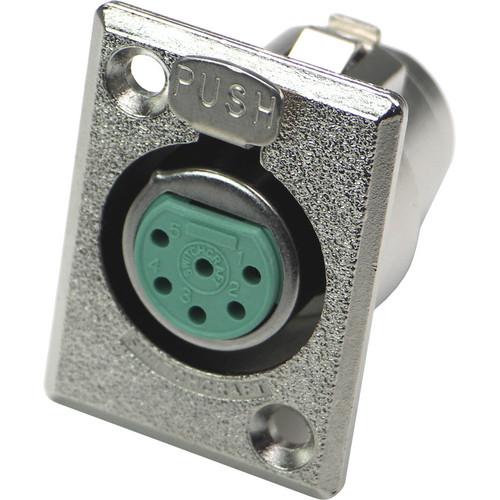 Switchcraft D Series 6-Pin XLR Female