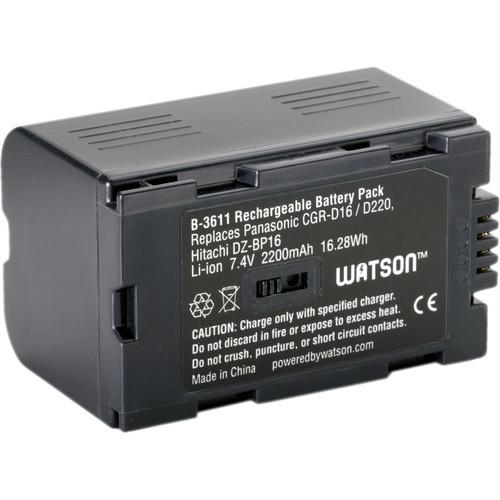 Watson CGR-D16 Lithium-Ion Battery Pack, Watson, CGR-D16, Lithium-Ion, Battery, Pack
