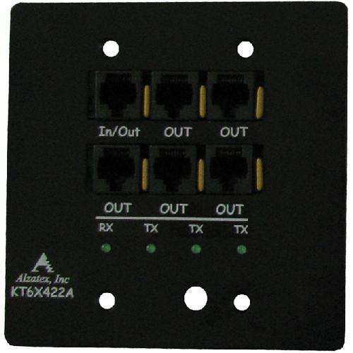 alzatex KT6X422A Six-RJ45-Port RS422 Driver Module