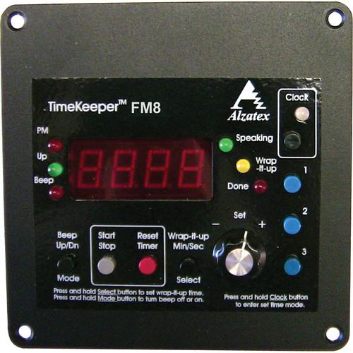 alzatex TMR221B8_FM Flush-Mount Count Up Down Timer with Time-of-Day Clock