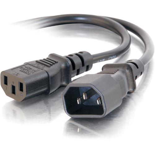 C2G 18 AWG Computer Power Extension Cord IEC C13 to IEC C14
