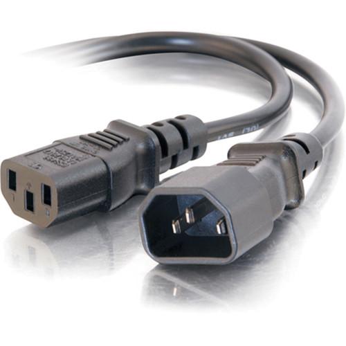 C2G 18 AWG Computer Power Extension Cord IEC C13 to IEC C14