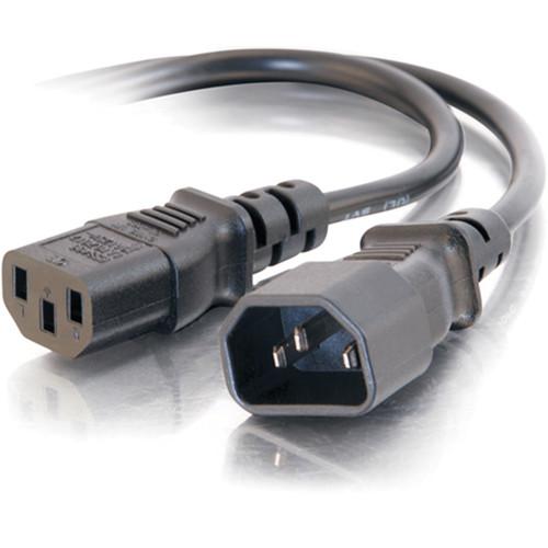 C2G 18 AWG Computer Power Extension Cord IEC C13 to IEC C14