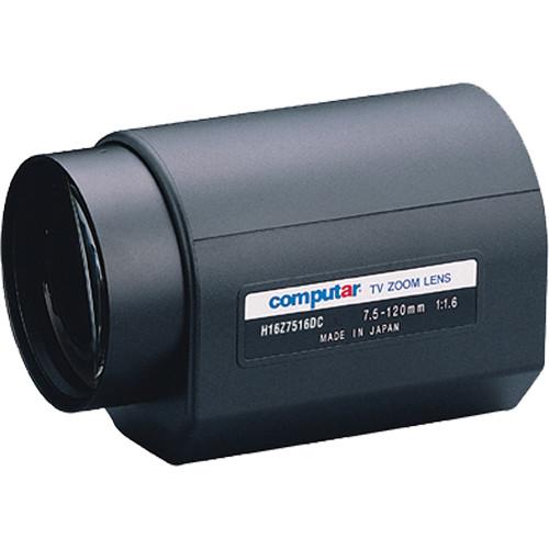 computar H16Z7516PDC C-Mount 7.5 to 120mm f1.6 16x 1 2" Motorized Zoom Lens