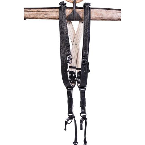 HoldFast Gear Money Maker 3-Camera Leather Harness