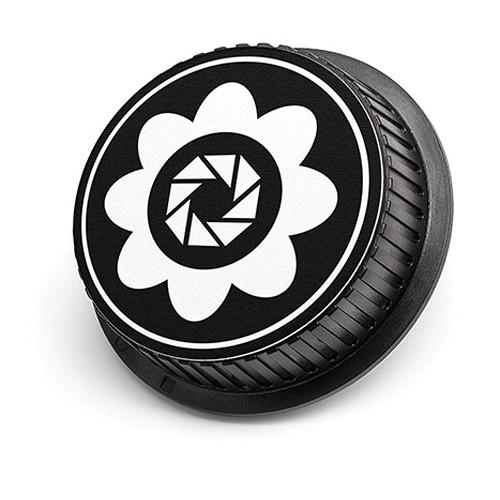 LenzBuddy Flower Rear Lens Cap for Nikon Cameras