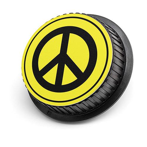 LenzBuddy Peace Sign Rear Lens Cap for Canon Cameras