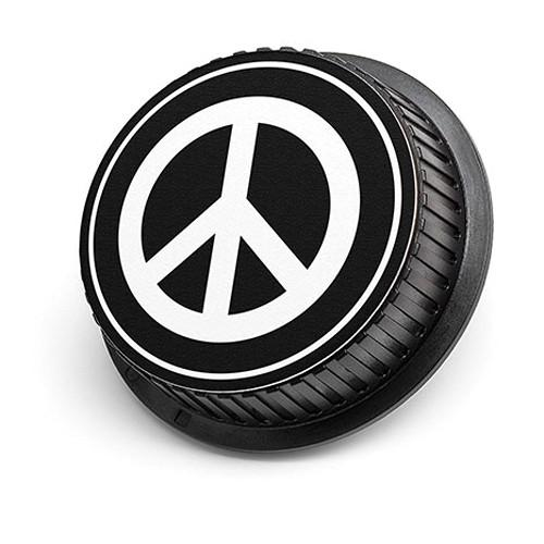 LenzBuddy Peace Sign Rear Lens Cap for Nikon Cameras