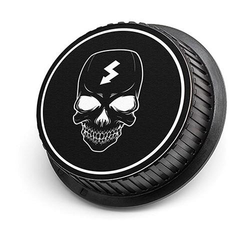 LenzBuddy Skull Rear Lens Cap for Nikon Cameras