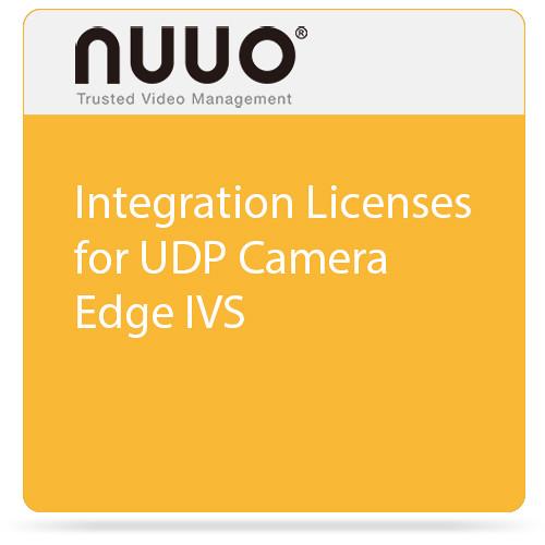 NUUO Integration Licenses for UDP Camera Edge IVS