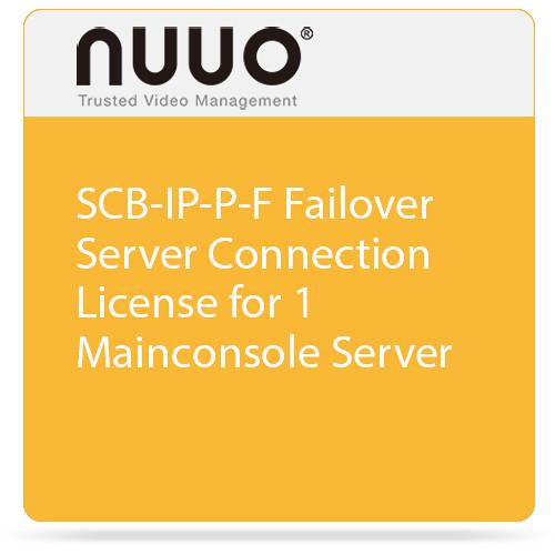 NUUO SCB-IP-P-F Failover Server Connection License for 1 Mainconsole Server