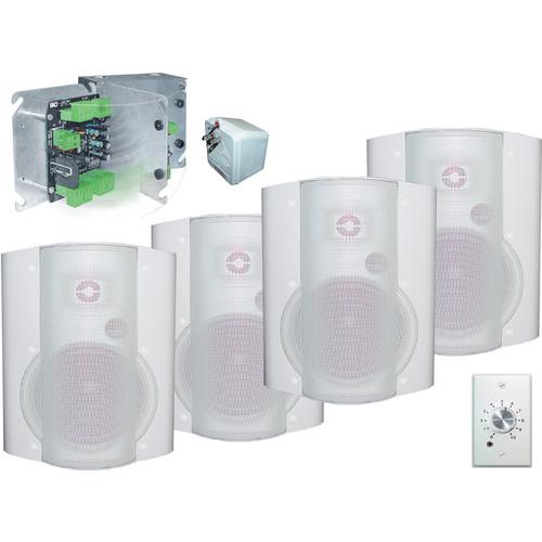 OWI Inc. 40W Amplifier and Surface Mounted Speaker Combination