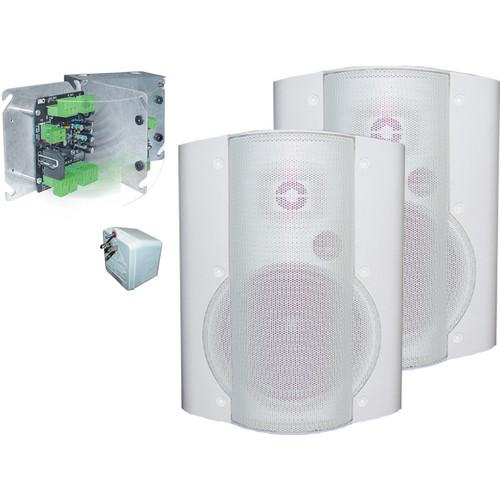 OWI Inc. 40W Amplifier and Surface Mounted Speaker Combination