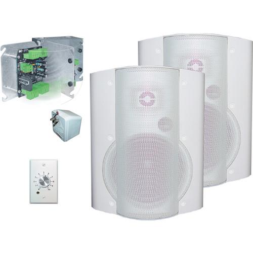 OWI Inc. 40W Amplifier and Surface Mounted Speaker Combination
