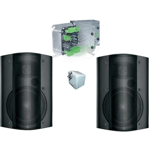 OWI Inc. 40W Amplifier and Surface Mounted Speaker Combination
