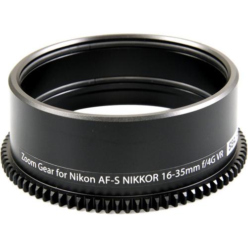Sea & Sea Lens Zoom Gear for Nikon AF-S 16-35mm f 4G ED VR in Lens Port