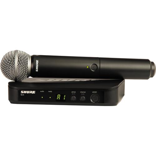 Shure BLX24 Vocal Wireless System With SM58 Mic