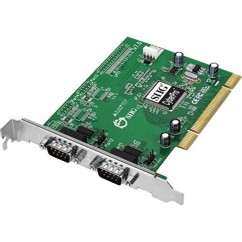 SIIG CyberSerial Dual Serial Port PCI Adapter