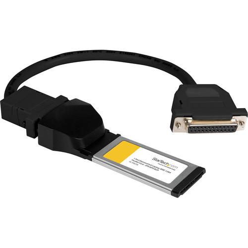 StarTech 1-Port ExpressCard 34 Laptop Parallel Adapter Card