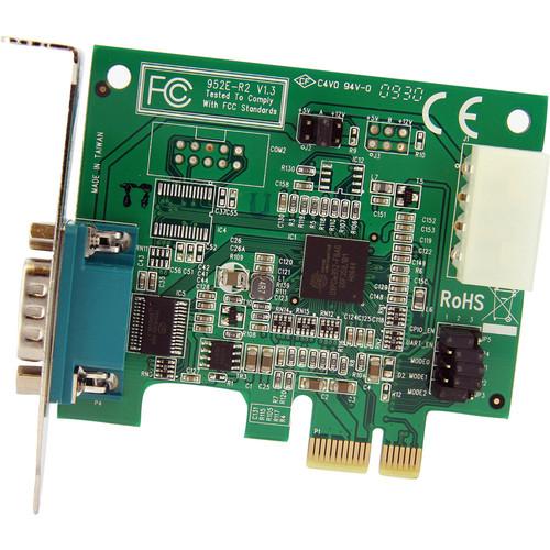 StarTech 1-Port Low-Profile Native PCI Express Serial Card