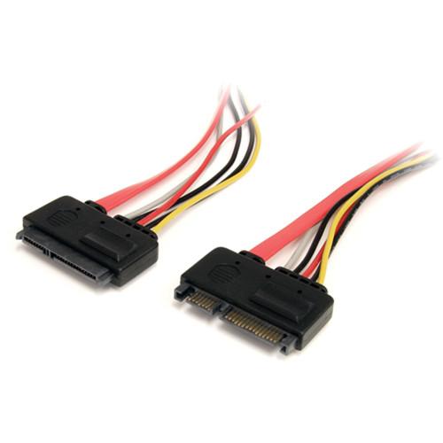 StarTech 12" 22-Pin SATA Power & Data Extension Cable