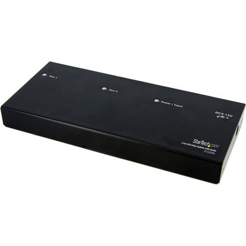 StarTech ST122DVIA 2 Port DVI Video Splitter with Audio