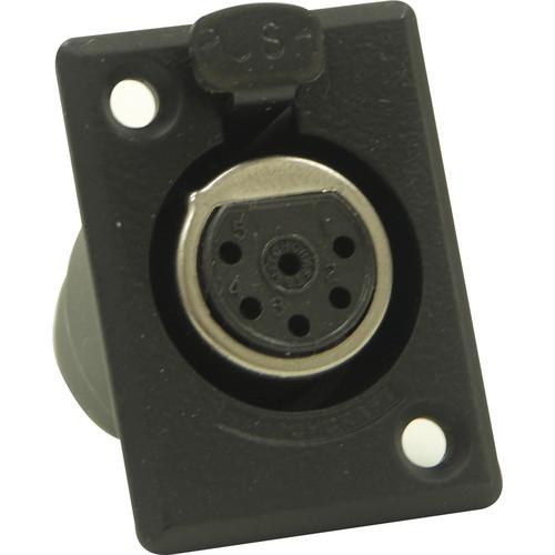 Switchcraft D Series 6-Pin XLR Female