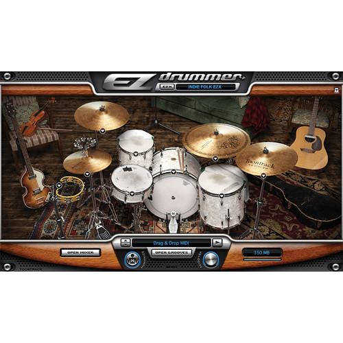 Toontrack Indie Folk EZX Expansion Pack for EZdrummer