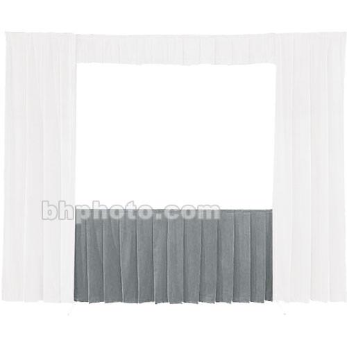 Da-Lite Fast-Fold Standard and Deluxe Skirt Gray 41143G