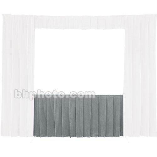 Da-Lite Fast-Fold Standard and Deluxe Skirt Gray 41145G