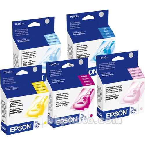 Epson T048920 Multi-Pack Color Ink Cartridges