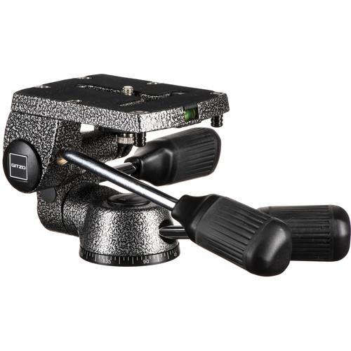 Gitzo G2270M Rationnelle Magnesium 3-Way Pan Tilt Head - Supports 12.2 lb