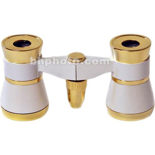 LaScala Optics 3x25 Othello Opera Glasses with Red Flashlight