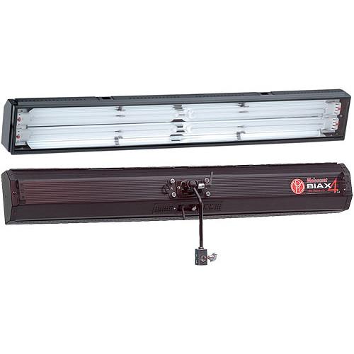 Mole-Richardson Biax-4L Omni Fluorescent Long Fixture with Local Dimming - 220 Total Watts