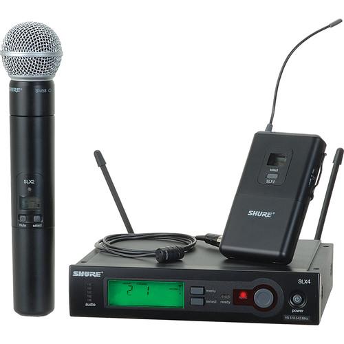 Shure SLX Series Wireless Microphone Combo System