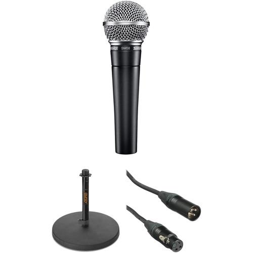 Shure SM58 Dynamic Voice-Over Microphone Kit