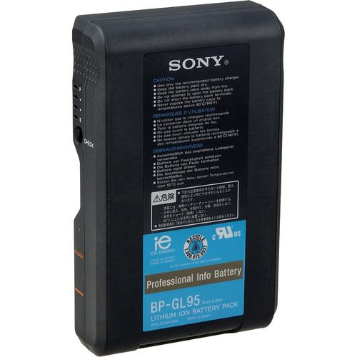 Sony BP-GL95A 14.4V Graphite Lithium-Ion V-Mount Battery, Sony, BP-GL95A, 14.4V, Graphite, Lithium-Ion, V-Mount, Battery