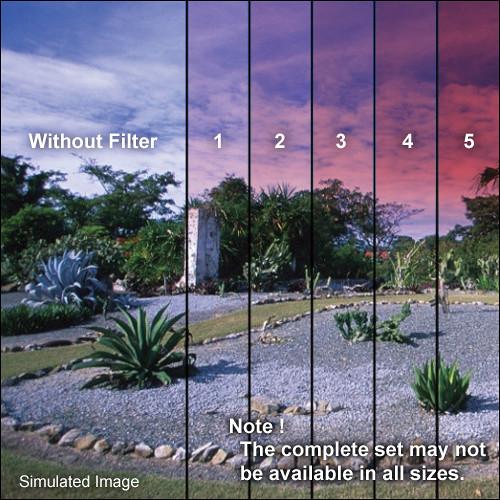 Tiffen 4 x 4" 1 Red Soft-Edge Graduated Filter