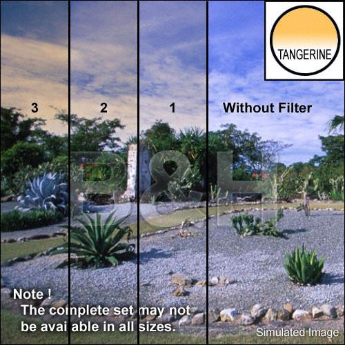 Tiffen 4 x 4" 2 Tangerine Soft-Edge Graduated Filter