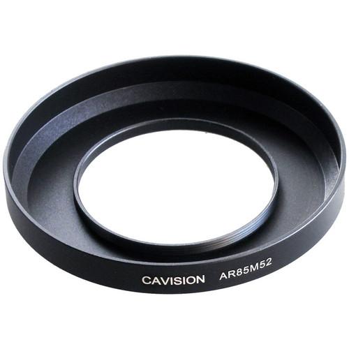 Cavision 85mm to 52mm Threaded Metal Deep Offset Step-Up Adapter Ring