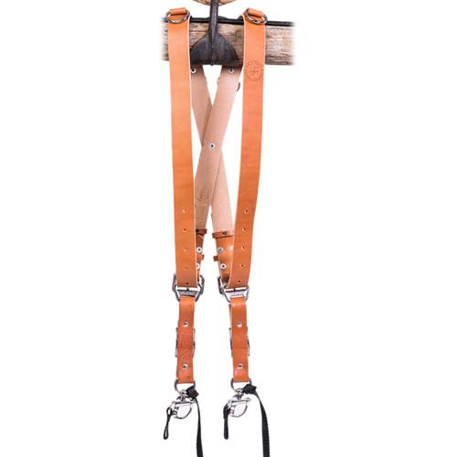 HoldFast Gear Money Maker Two-Camera Harness with Silver Hardware