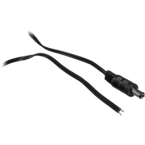 MG Electronics 2.1mm Female to Bare Wire Power Cable