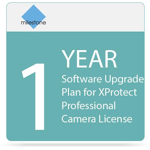 Milestone 1-Year Software Upgrade Plan for XProtect Professional Camera License