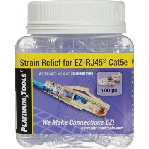 Platinum Tools EZ-RJ45 CAT5e Snag-Proof Strain Reliefs
