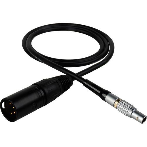 TecNec 2-Pin LEMO to 4-Pin Male XLR Teradek Power Cable for Teradek Series Cube