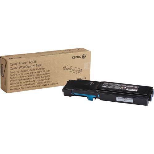 Xerox High Capacity Cyan Toner Cartridge for Phaser 6600 and WorkCentre 6605