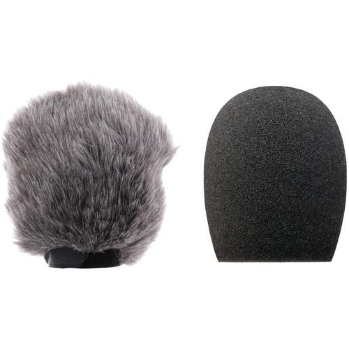 Auray Custom Windbuster and Foam Windscreen Kit for Zoom H1 Digital Recorder
