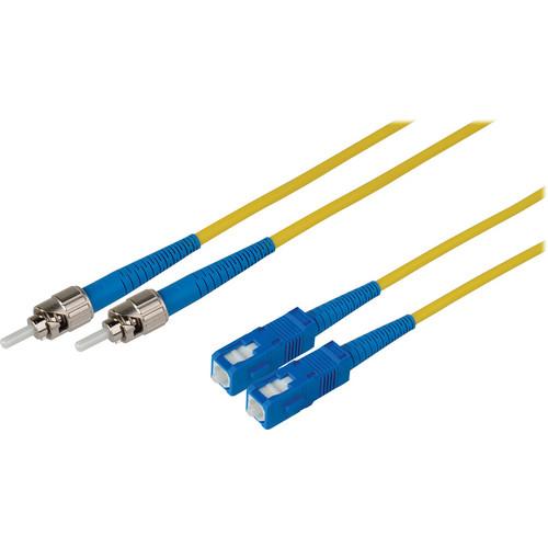 Camplex Duplex ST to Duplex SC Singlemode Fiber Optic Patch Cable